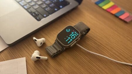 apple watch ultra on charge