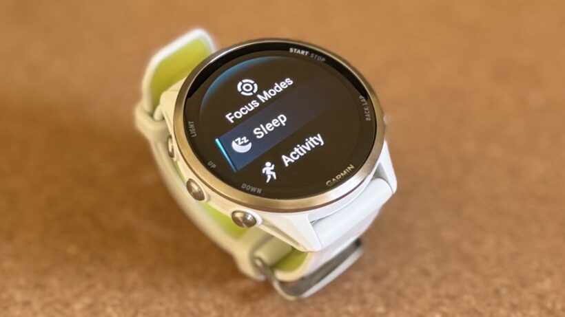 Garmin quietly adds Sleep Focus shortcuts back to Forerunner 570 and 970
