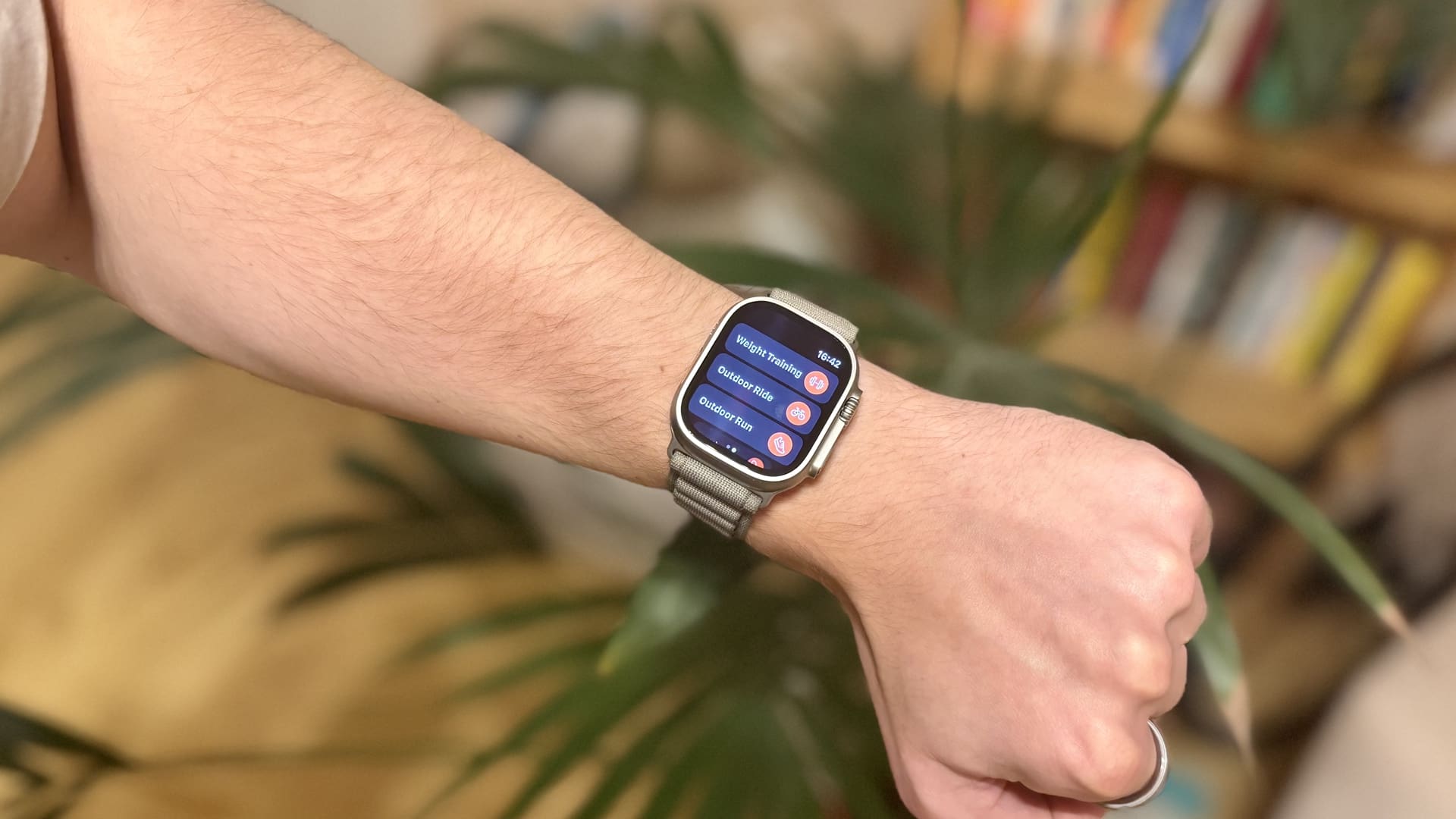 Strava workouts on Apple Watch Ultra 2