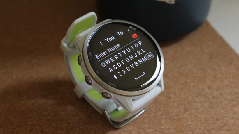 How to add a custom activity type to a Garmin watch