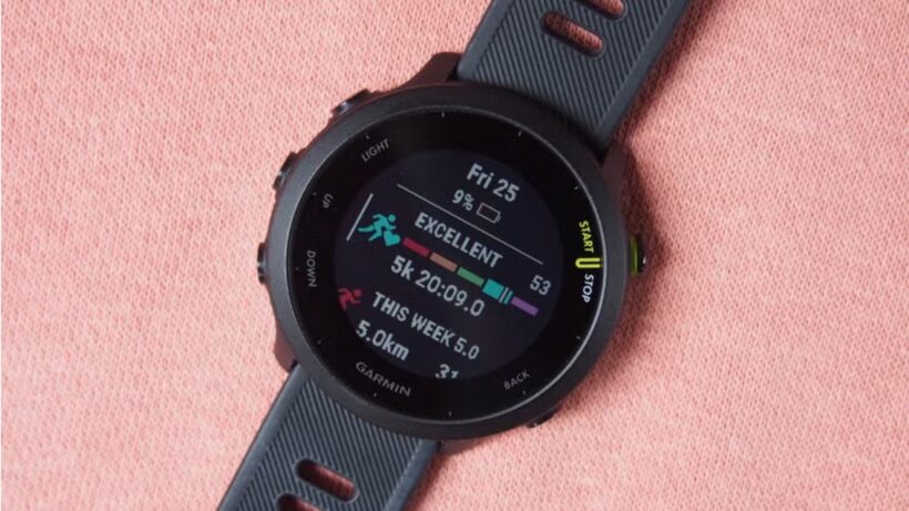 forerunner-55-time-prediction