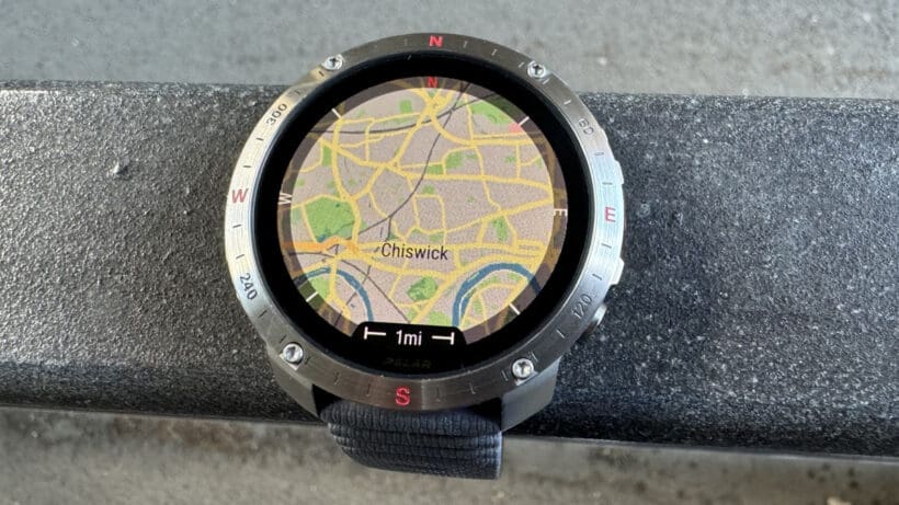 Polar Grit X2 pro mapping