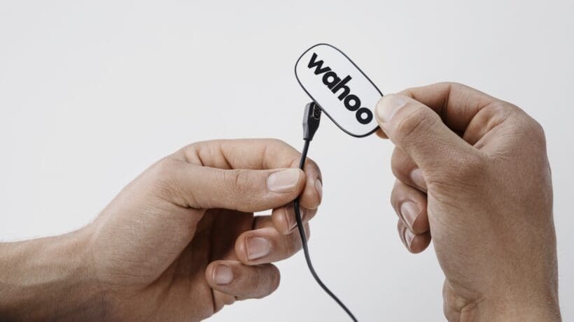 Rechargeable Wahoo Trackr Heart Rate has 100 hours of battery life