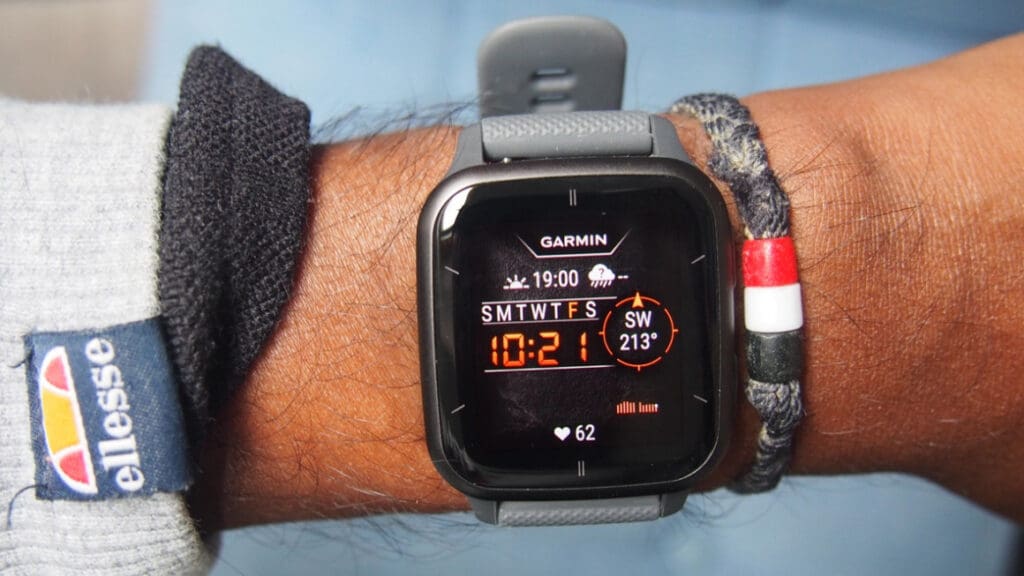 watch face main screen