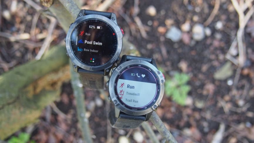 Garmin Epix and Garmin Fenix