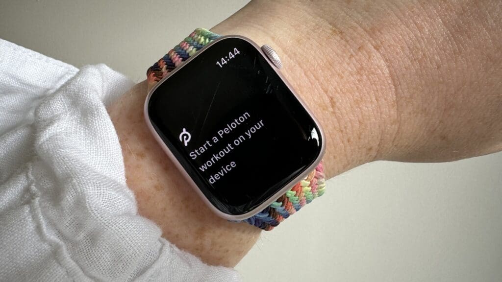 Peloton Apple Watch app