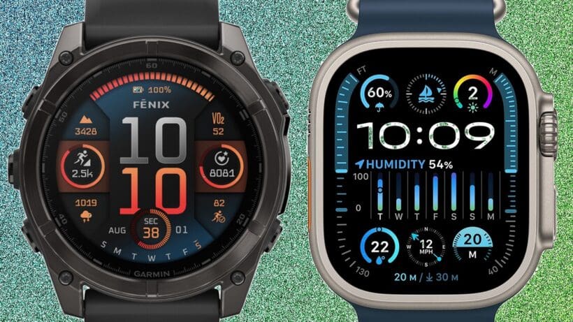 Garmin Fenix 8 vs Apple Watch Ultra 2: Choose between the two sports watches