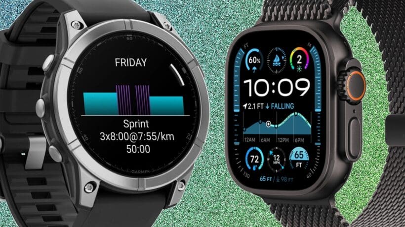 Garmin Fenix E vs Apple Watch Ultra 2