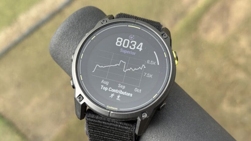 Garmin Enduro 3 Endurance Score