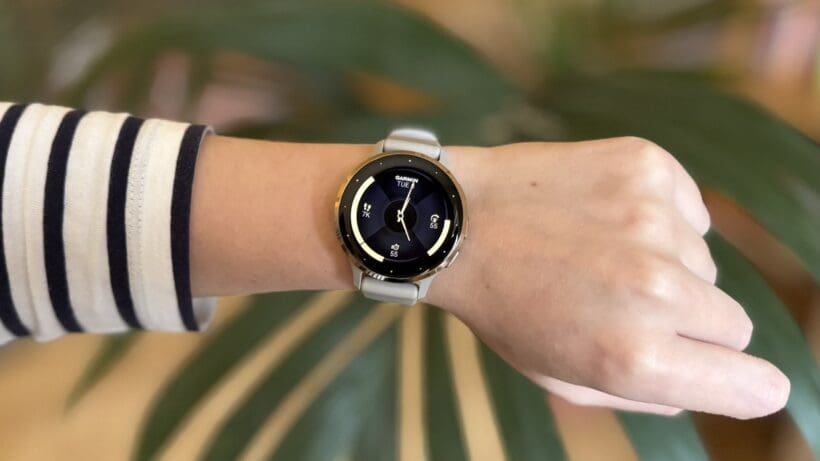 Garmin Venu 3S on female wrist