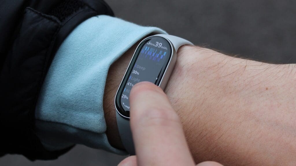 Xiaomi Smart Band 9 sleep stage analysis