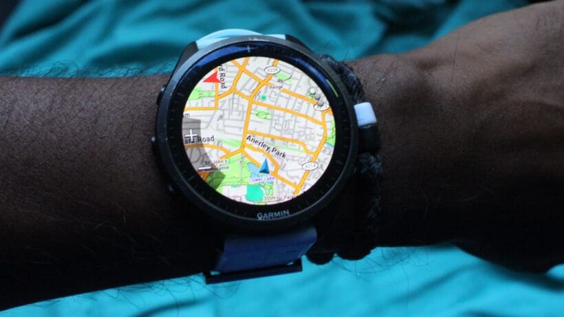 Polar Vantage M3 vs Forerunner 965 mapping