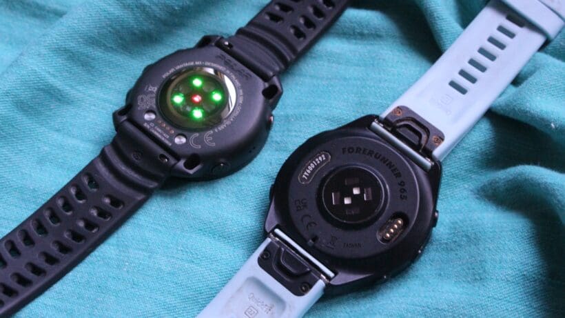 Polar Vantage M3 vs Forerunner 965 sensors