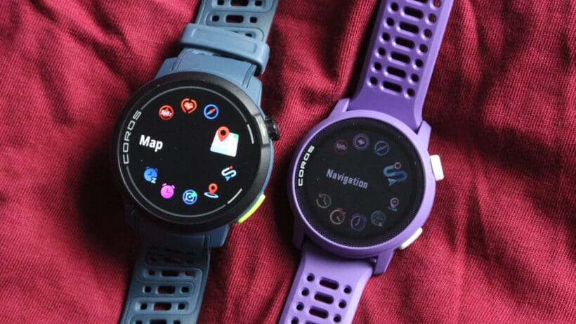 Coros Pace Pro vs Pace 3 maps and navigation