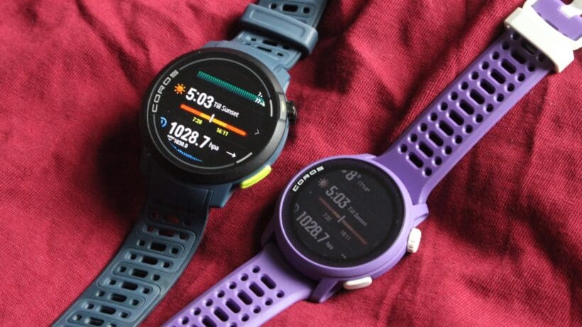 Coros Pace Pro vs Pace 3 interface and OS