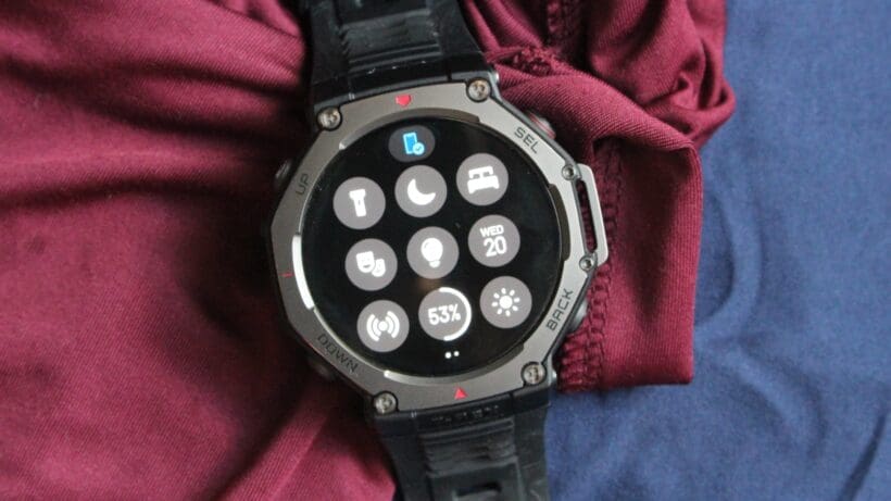 Amazfit T Rex 3 options