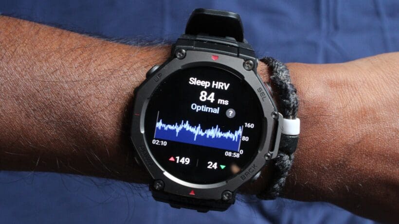 Amazfit T Rex 3 HRV sleep