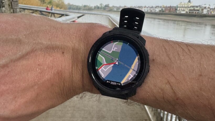 polar-vanatge-m3-navigation and maps