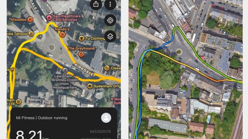 Xiaomi Smart Band 9 Pro GPS accuracy