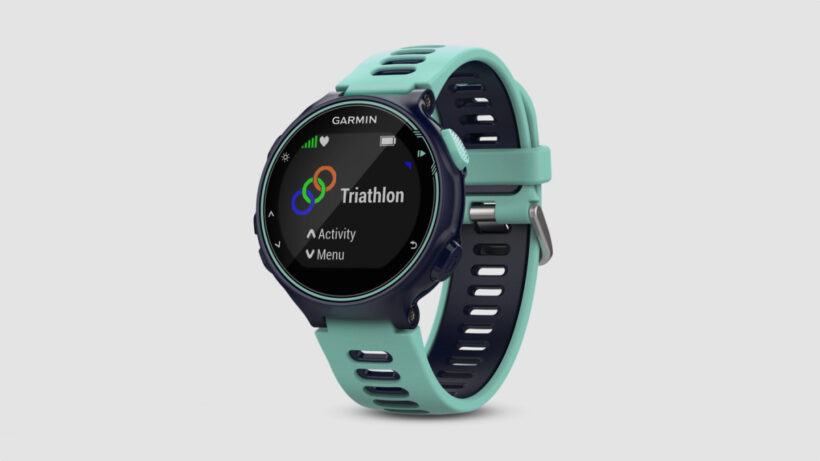 Garmin Forerunner 735XT multisport GPS watch swims, bikes and runs