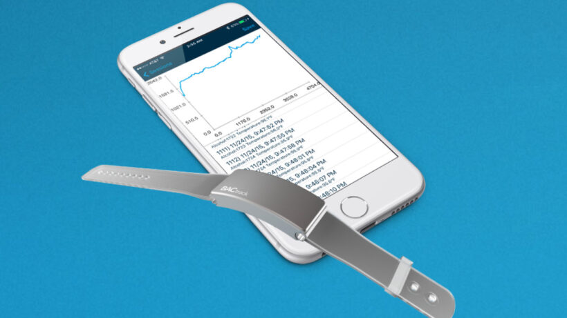 This smart band measures blood alcohol levels from your sweat