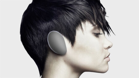 These sci-fi style headphones want to take on smart earbuds These sci-fi style headphones want to take on smart earbuds