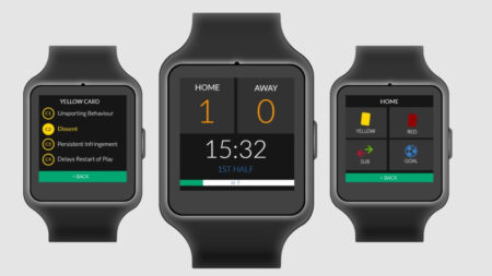 Refsix is the first smartwatch just for football referees
