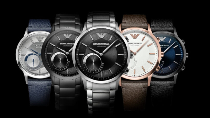 Emporio Armani Connected hybrid smartwatches now available