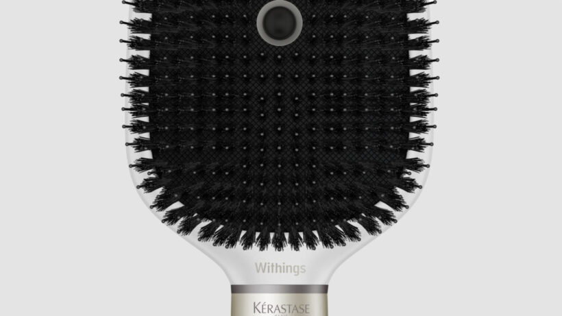 ​Withings made a smart hairbrush that criticises your cack-handed technique