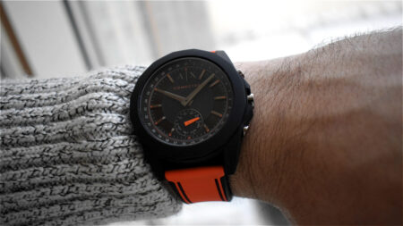 Armani Exchange's first hybrid smartwatch has rugged good looks