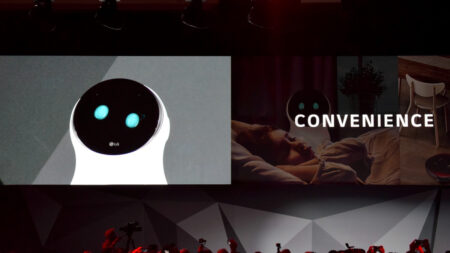 LG's Hub robot is a smart companion with a friendly pair of eyes