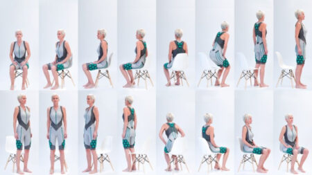 Superflex and Yves Béhar team up on powered bodysuits for the elderly