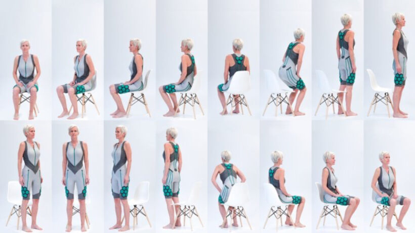 Superflex and Yves Béhar team up on powered bodysuits for the elderly