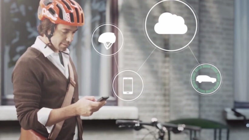 Volvo smart helmet system could help save lives