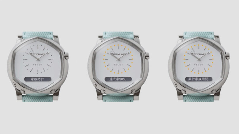 This smartwatch tracks how much time you spend with the family