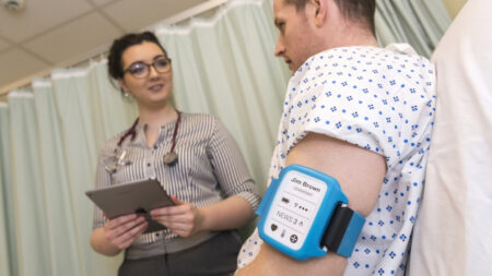 The NHS is trialling this health monitoring wearable in hospitals