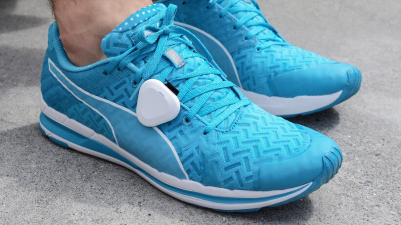 Shft IQ coaches runners from the feet and the chest