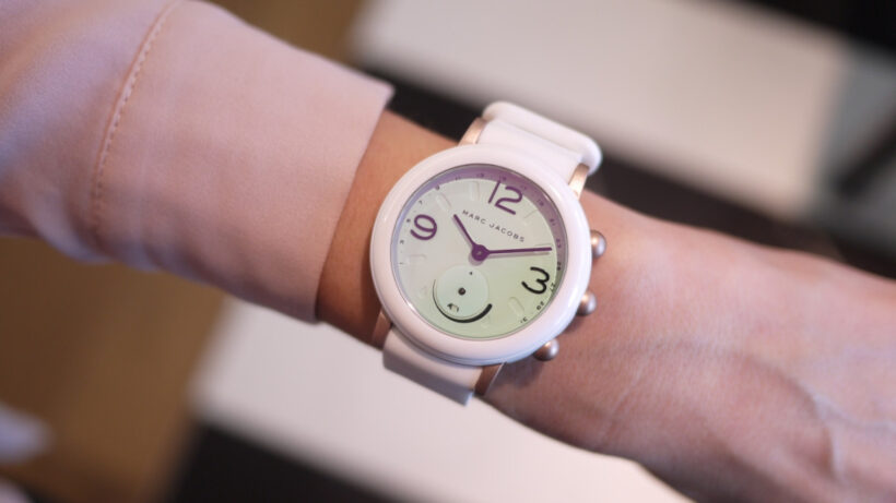 Marc Jacobs Riley is a fun fashion hybrid smartwatch