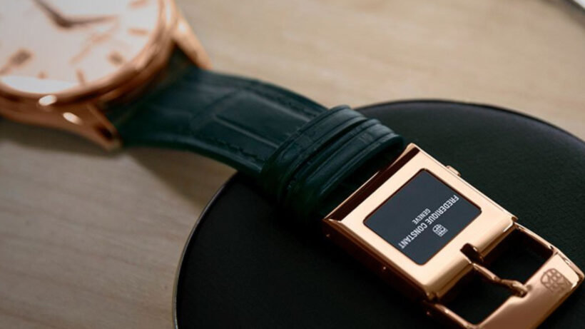 The beautiful Frederique Constant E-Strap launched quietly and nobody noticed