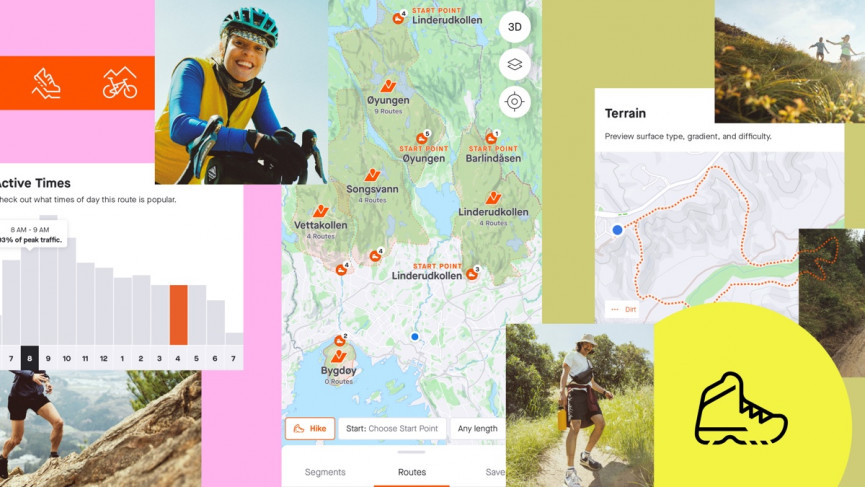 ​Strava embraces trail sports in big update