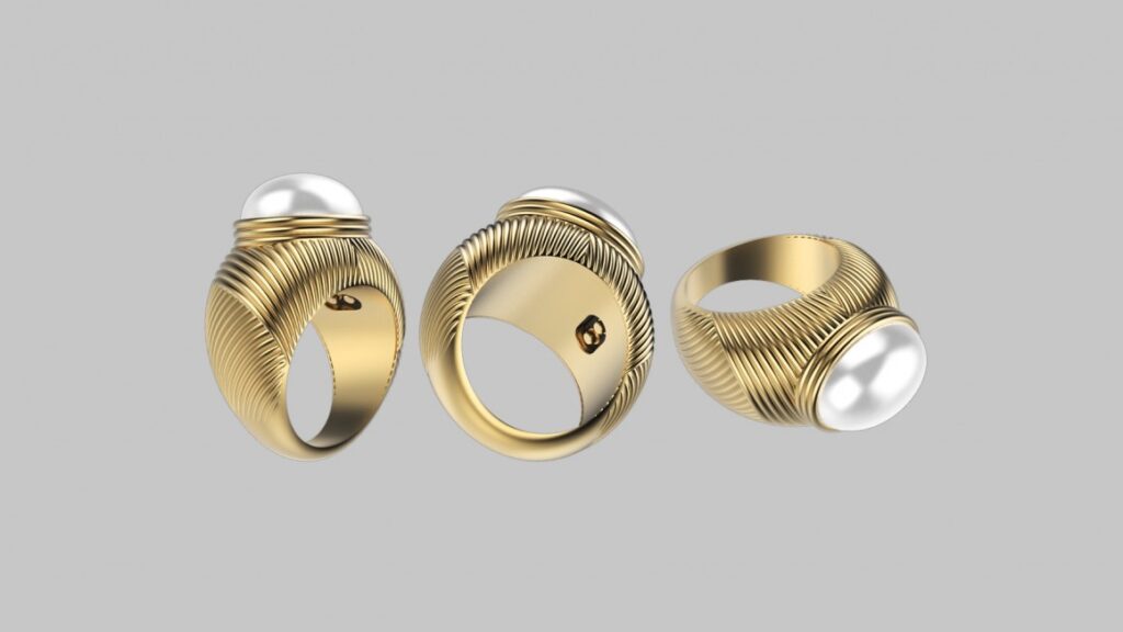 Emanuel Ungaro smart ring, powered by Omate, takes care of VIP alerts