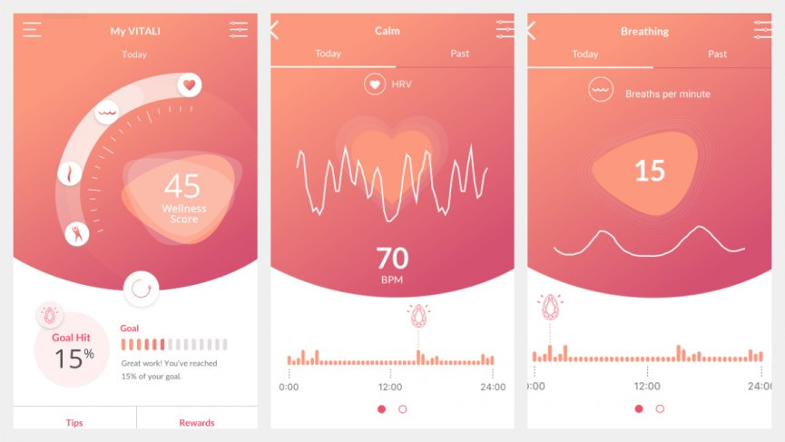 Vitali's smart bra wants to fight stress