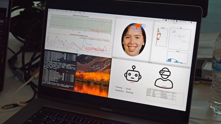 This mind-reading VR headset already knows which way you’ll swipe on Tinder