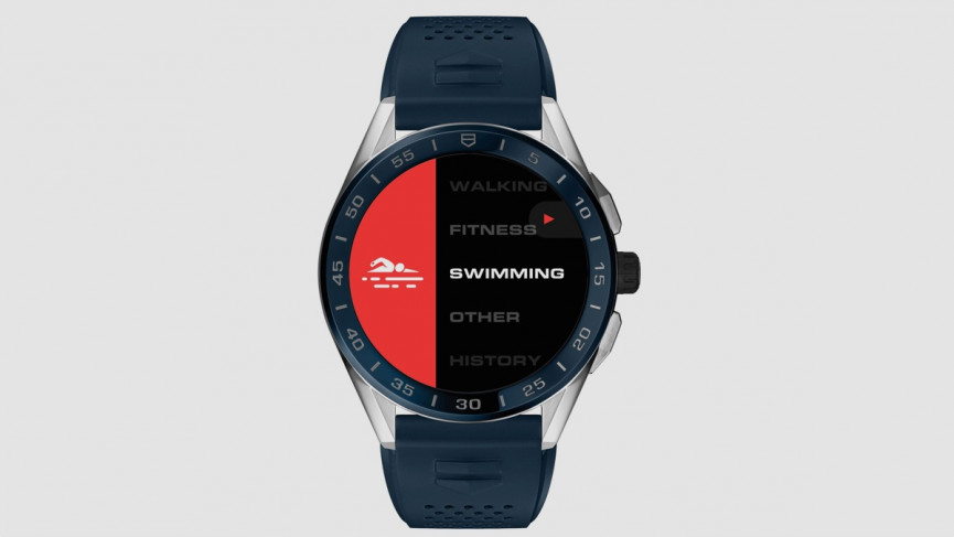 Tag Heuer adds new swimming and running features