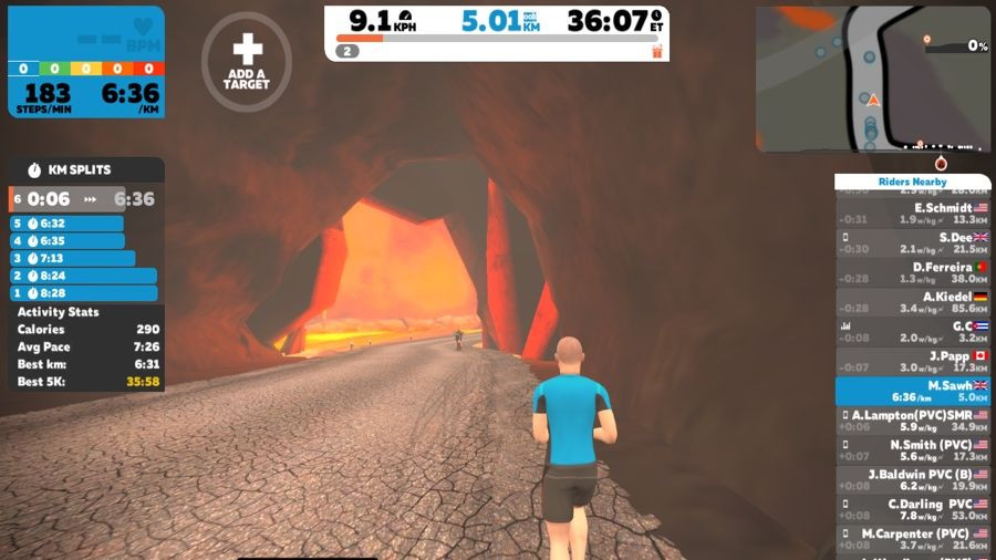 I went for a virtual workout with Zwift Run Free Access