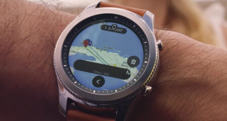 New Samsung Gear S3 watchface trio land