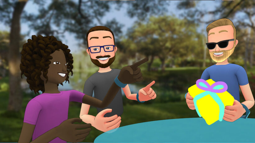 Facebook’s VR hangout app Spaces is now available for Oculus Rift