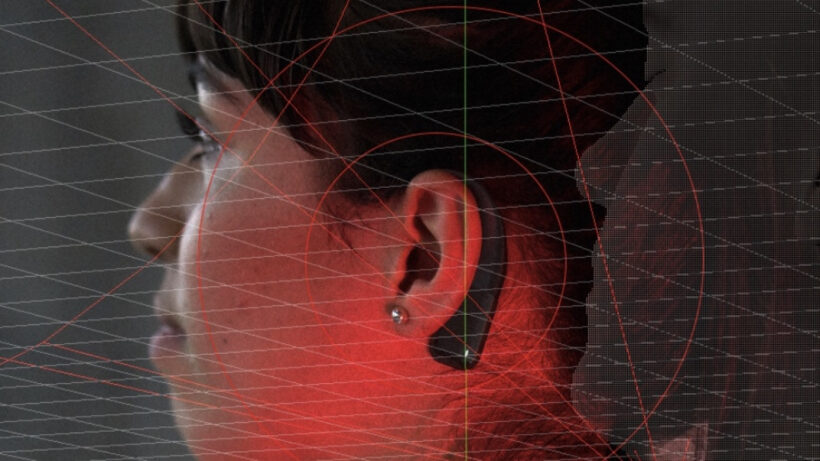 This dystopian earpiece wants to warn you against AI voices
