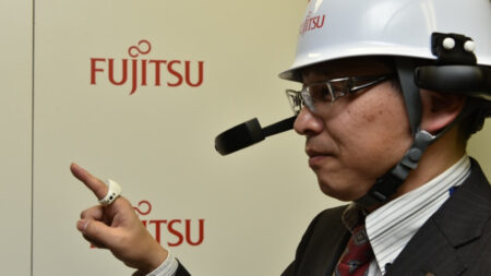 Fujitsu testing smart ring that lets you write in the air