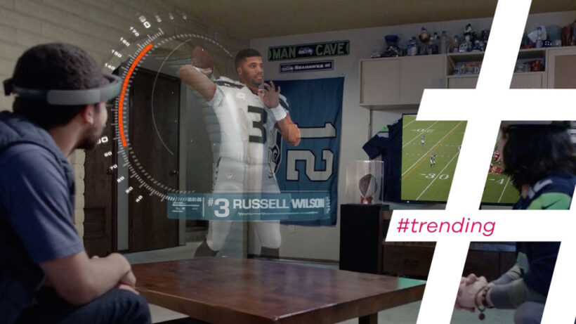 Trending: AR and sporting worlds collide